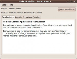 Teamviewer für Linux Paket-Installer