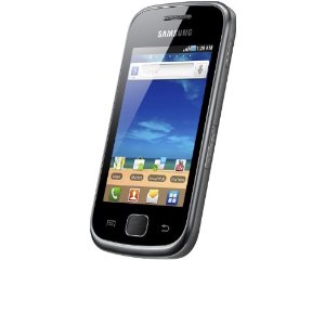 Samsung Galaxy Gio (S5660) Smartphone (8,13 cm (3,2 Zoll) Touchscreen, 3 Megapixel Kamera, Android 2.2) silber