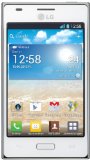 LG E610 Optimus L5 Mobiltelefon (10,2 cm (4 Zoll) Touchscreen, 5 Megapixel Kamera, UMTS, WiFi, Android 4.0) weiß