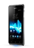 Sony Xperia J Smartphone (10,2 cm (4 Zoll) Touchscreen, Qualcomm, 1GHz, 512MB RAM, 5 Megapixel Kamera, Android 4.0) schwarz