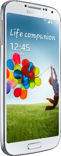Samsung Galaxy S4 Smartphone (12,7 cm (4.99 Zoll) AMOLED-Touchscreen, 16 GB interner Speicher, 13 Megapixel Kamera, LTE, Android 4.2) white-frost